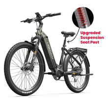 Laden Sie das Bild in den Galerie-Viewer, Lankeleisi MG600 Lite 27.5" E-Trekkingrad SUV E-Bike (720Wh)