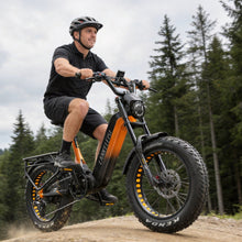 Laden Sie das Bild in den Galerie-Viewer, Lankeleisi RX800 Plus 20" Fatbike 960Wh vollgefedertes SUV-E-Bike