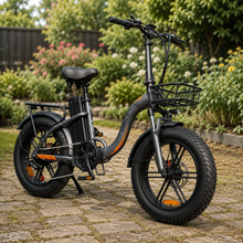 Laden Sie das Bild in den Galerie-Viewer, Vakole Y20 Pro 20" Tiefeinsteiger Klapprad Fatbike E-bike (1440Wh)