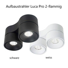 Laden Sie das Bild in den Galerie-Viewer, Aufbaustrahler Luca Pro 2-flammig