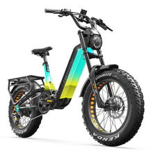 Laden Sie das Bild in den Galerie-Viewer, Lankeleisi RX800 Plus 20" Fatbike 960Wh vollgefedertes SUV-E-Bike