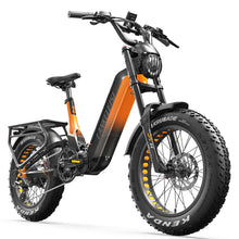 Laden Sie das Bild in den Galerie-Viewer, Lankeleisi RX800 Plus 20" Fatbike 960Wh vollgefedertes SUV-E-Bike